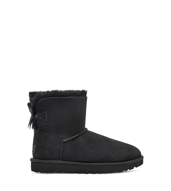 Cizme din piele intoarsa cu funda Mini Bailey Bow UGG