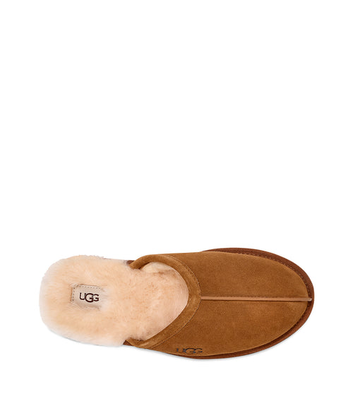 Papuci unisex din piele intoarsa UGG Scuff