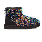 Cizme cu paiete Classic Mini Stellar Sequin UGG