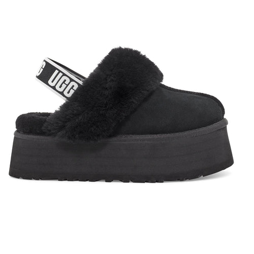 Papuci de piele cu bareta elastica Funkette UGG