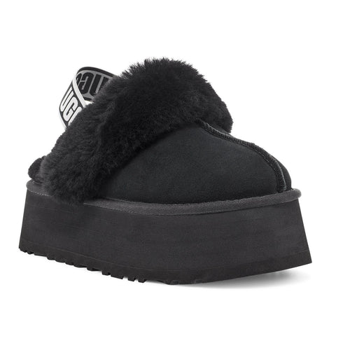 Papuci de piele cu bareta elastica Funkette UGG