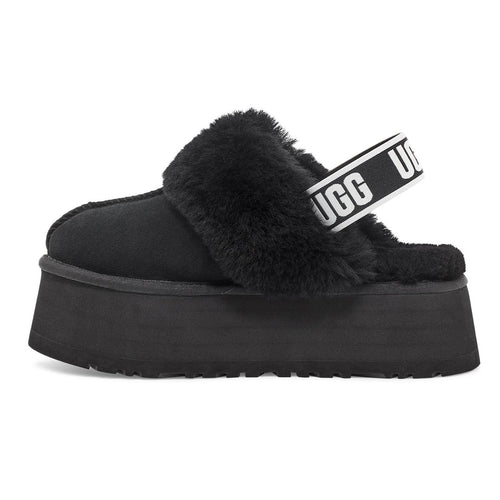 Papuci de piele cu bareta elastica Funkette UGG