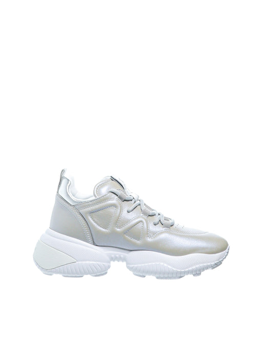 Pantofi sport din piele cu design chunky Interaction Hogan