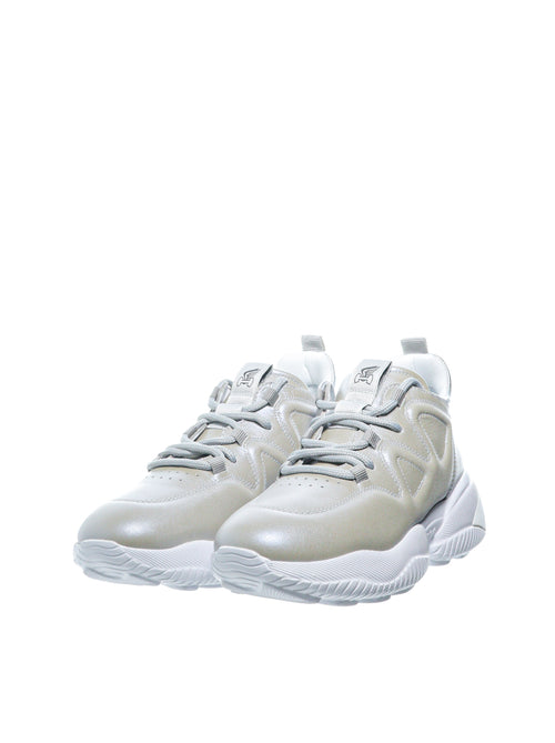 Pantofi sport din piele cu design chunky Interaction Hogan