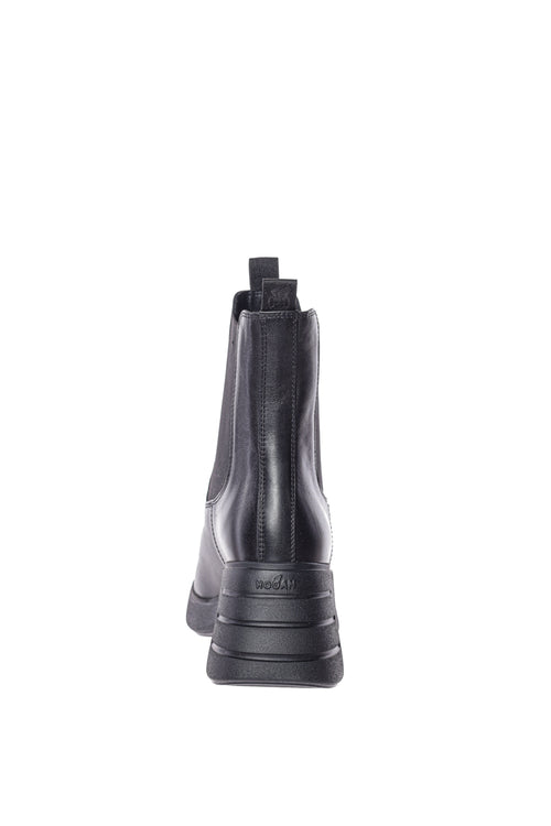 Ghete Chelsea din piele H618 Hogan