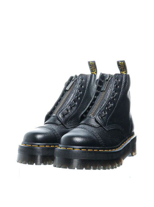 Ghete din piele cu fermoar Sinclair Dr. Martens