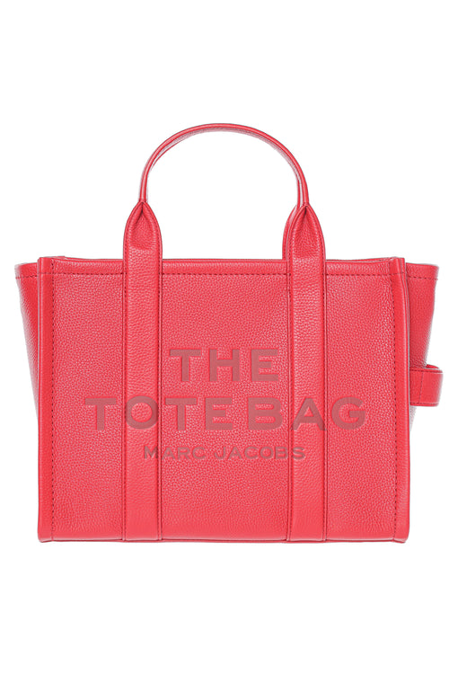 Geanta THE LEATHER SMALL TOTE BAG Marc Jacobs