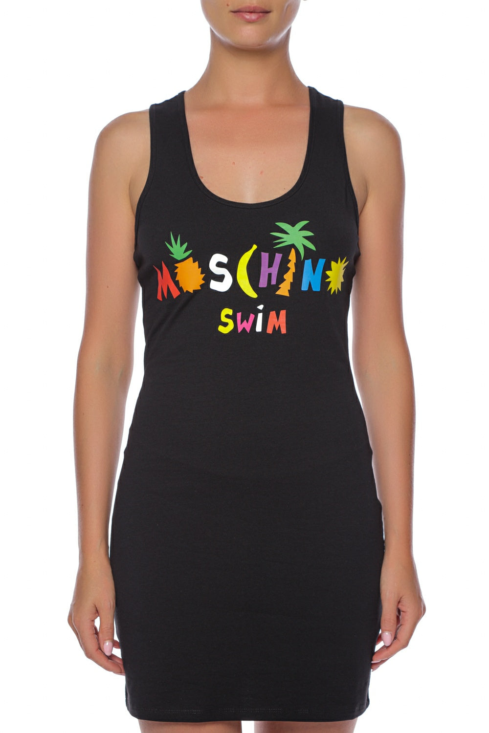 Rochie de plaja Moschino cu imprimeu personalizat