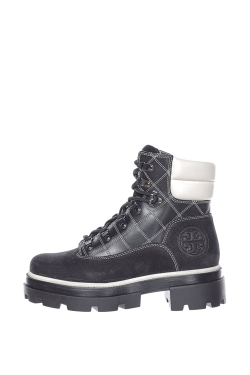 Bocanci din piele Tory Burch