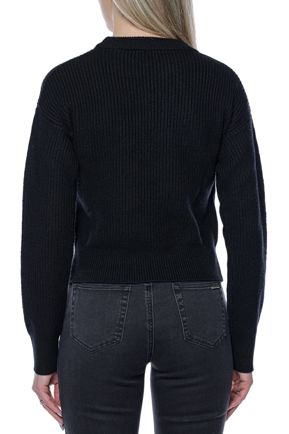 pulover negru - spate