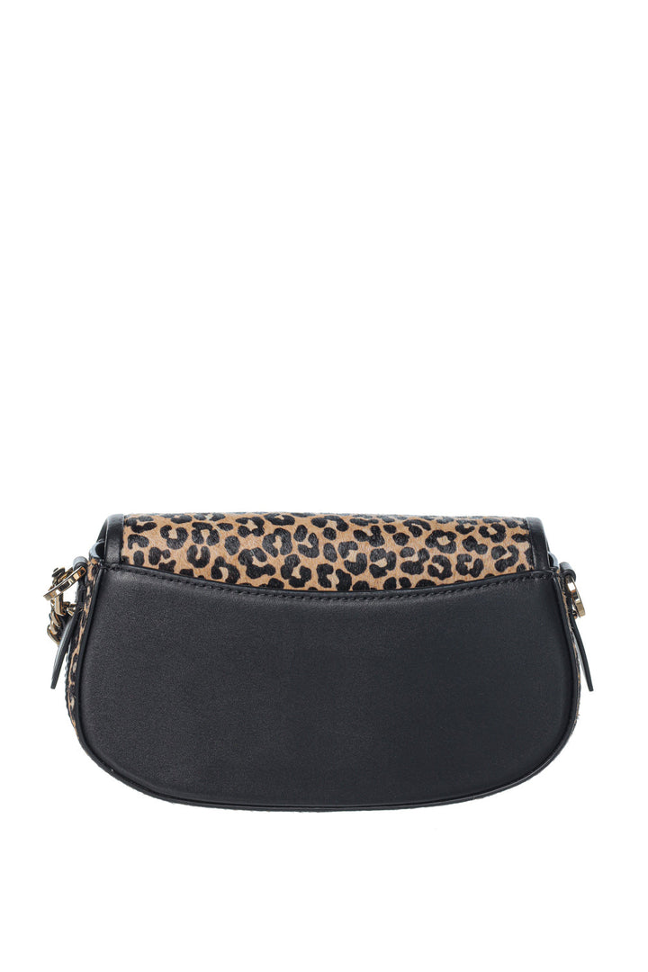 Geanta Michael Kors Sm Ew Chain Sling Msgr animal print - spate