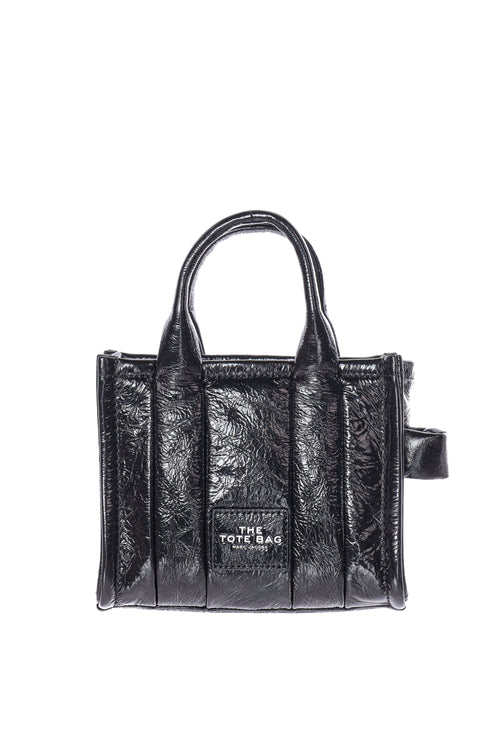 Geanta THE SHINY CRINKLE MICRO TOTE Marc Jacobs