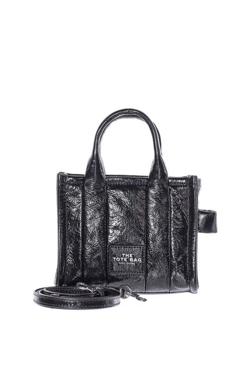 Geanta THE SHINY CRINKLE MICRO TOTE Marc Jacobs