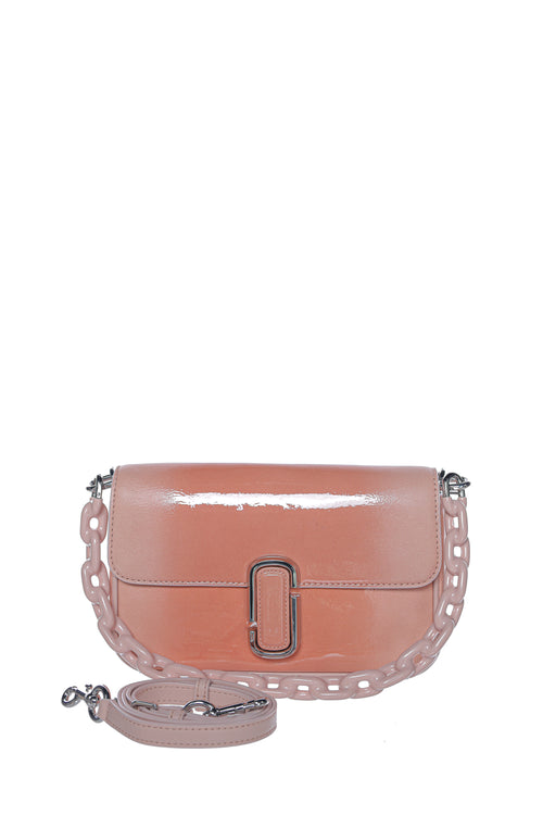 Geanta The Shadow Pantent Leather J Marc Shoulder Bag Marc Jacobs