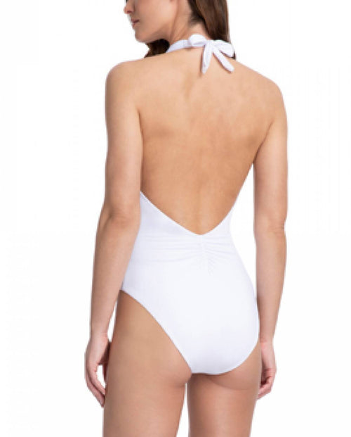 Costum de baie cu decolteu drapat Gottex