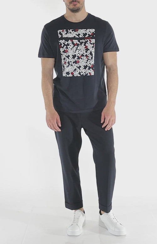 Pantaloni cu terminatii rasucite Emporio Armani