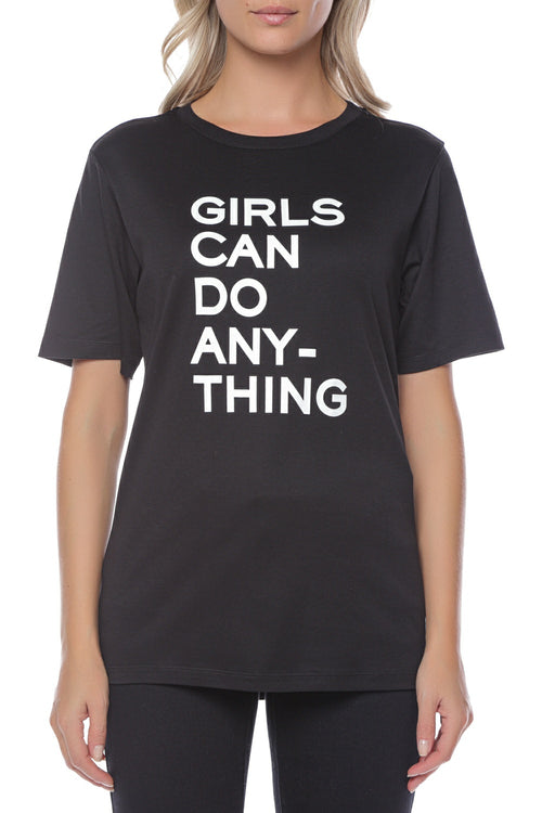 Tricou cu imprimeu text Bella Zadig & Voltaire