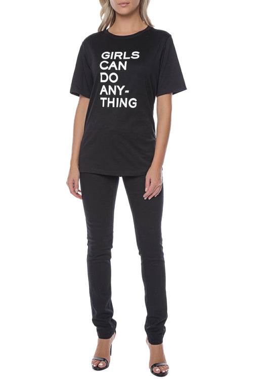 Tricou cu imprimeu text Bella Zadig & Voltaire