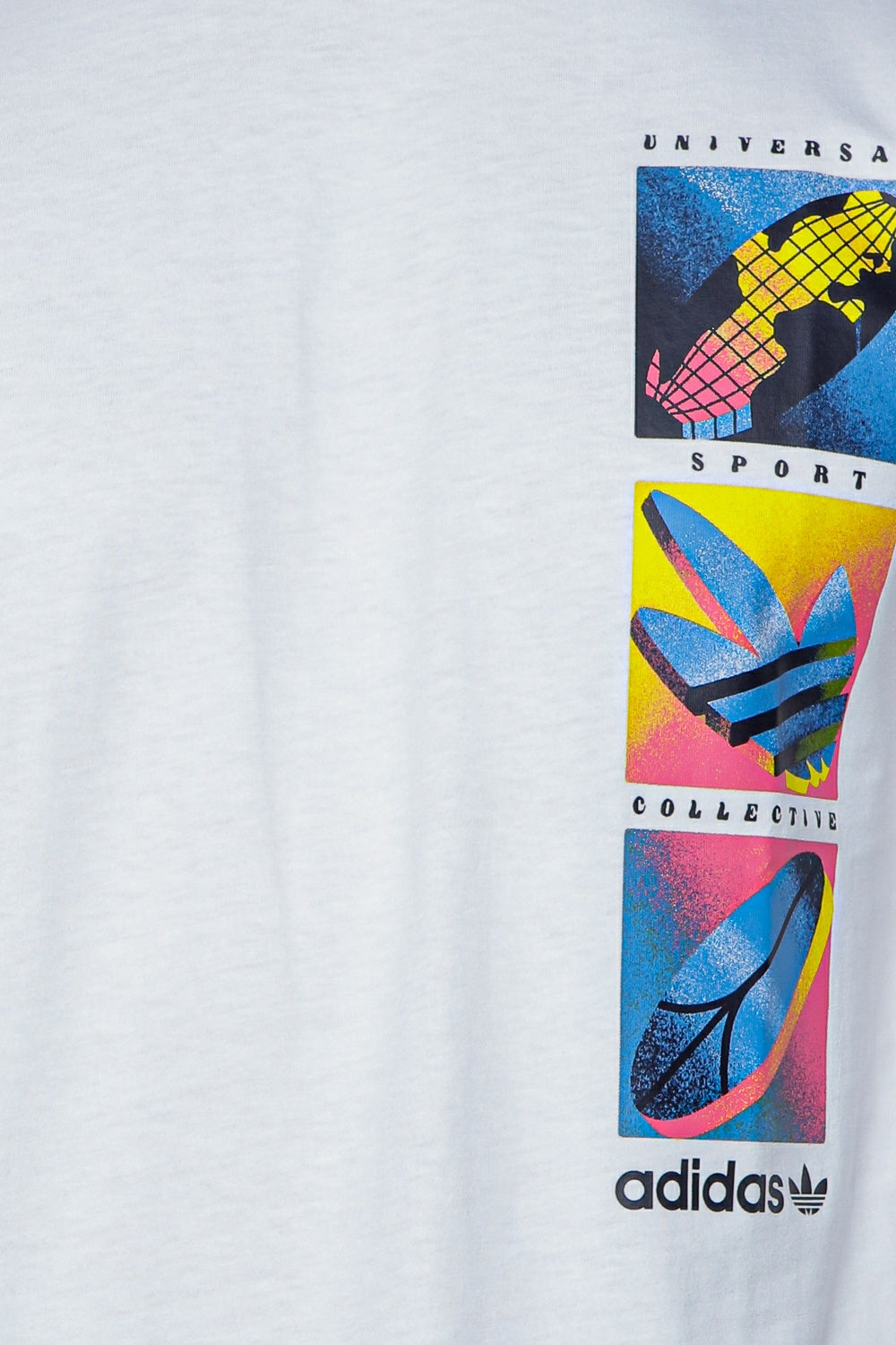 Bluza Summer Icons Adidas Originals - detaliu imprimeu