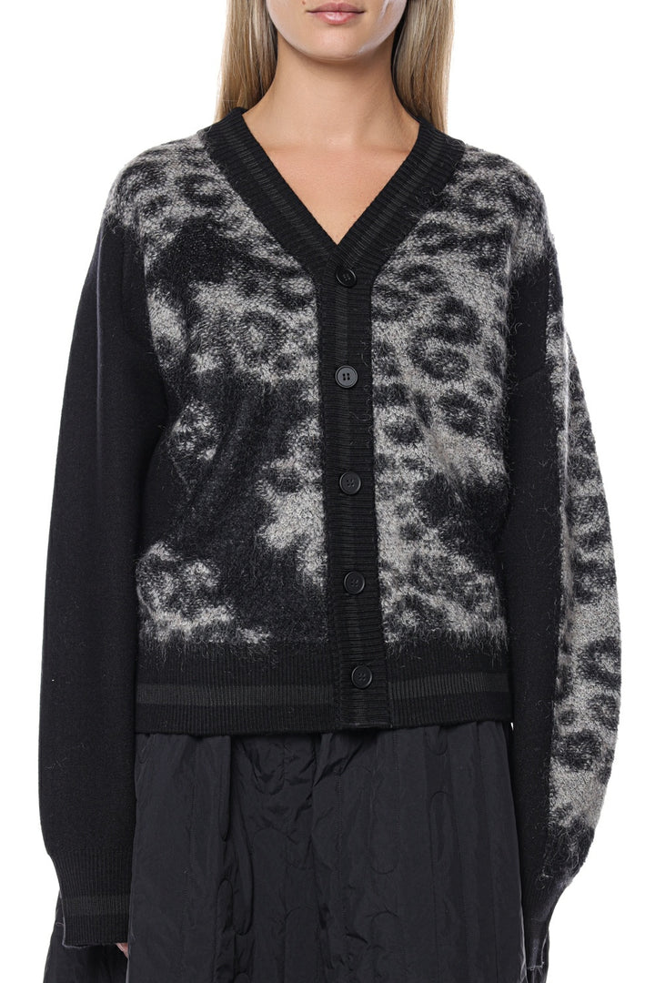 Cardigan cu animal print Y-3