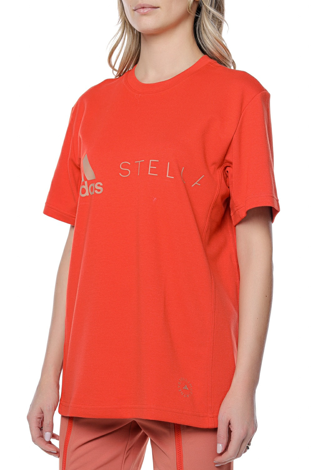 Tricou cu imprimeu cu logo adidas by Stella McCartney - 2