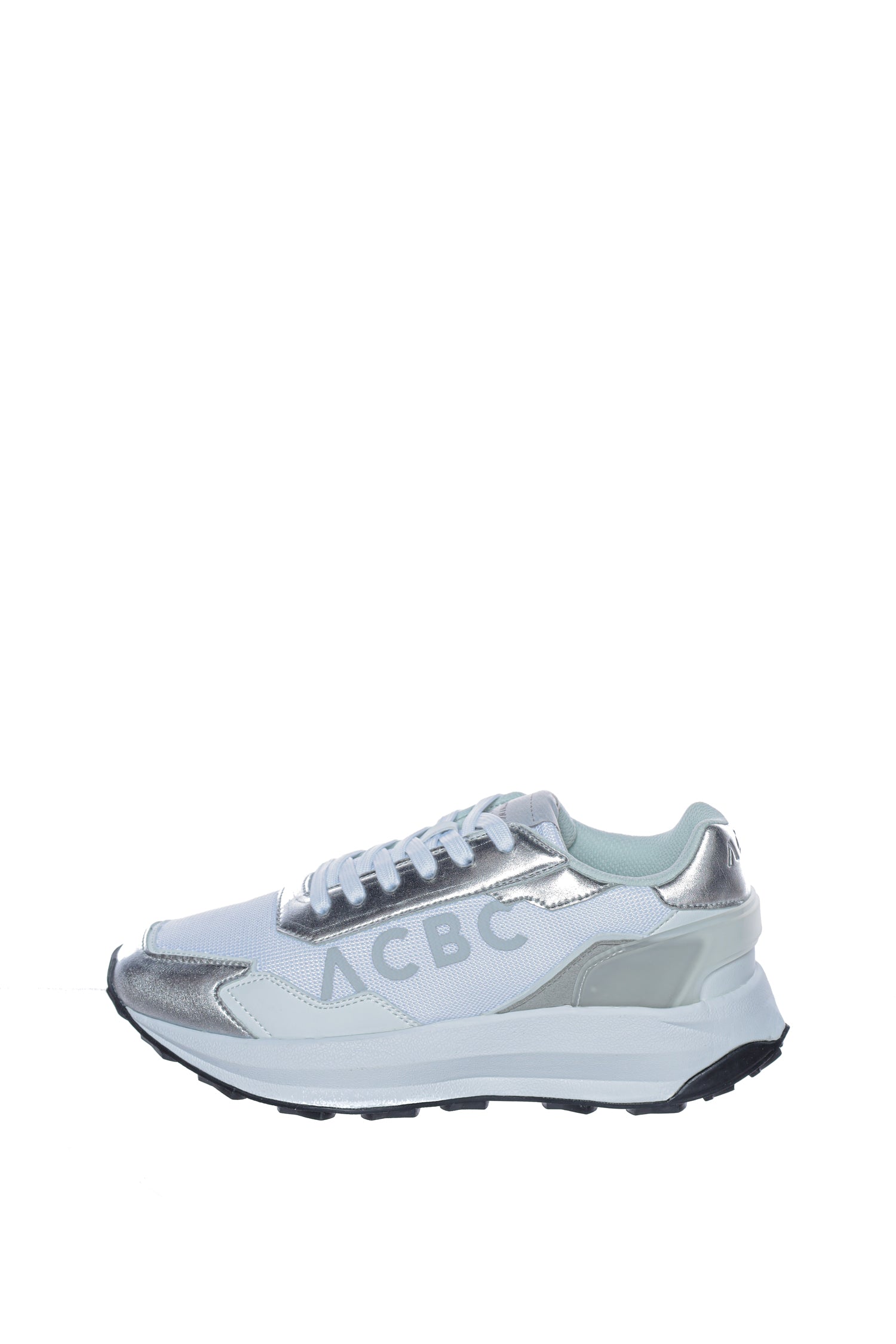Sneakers Run White&Silver ACBC