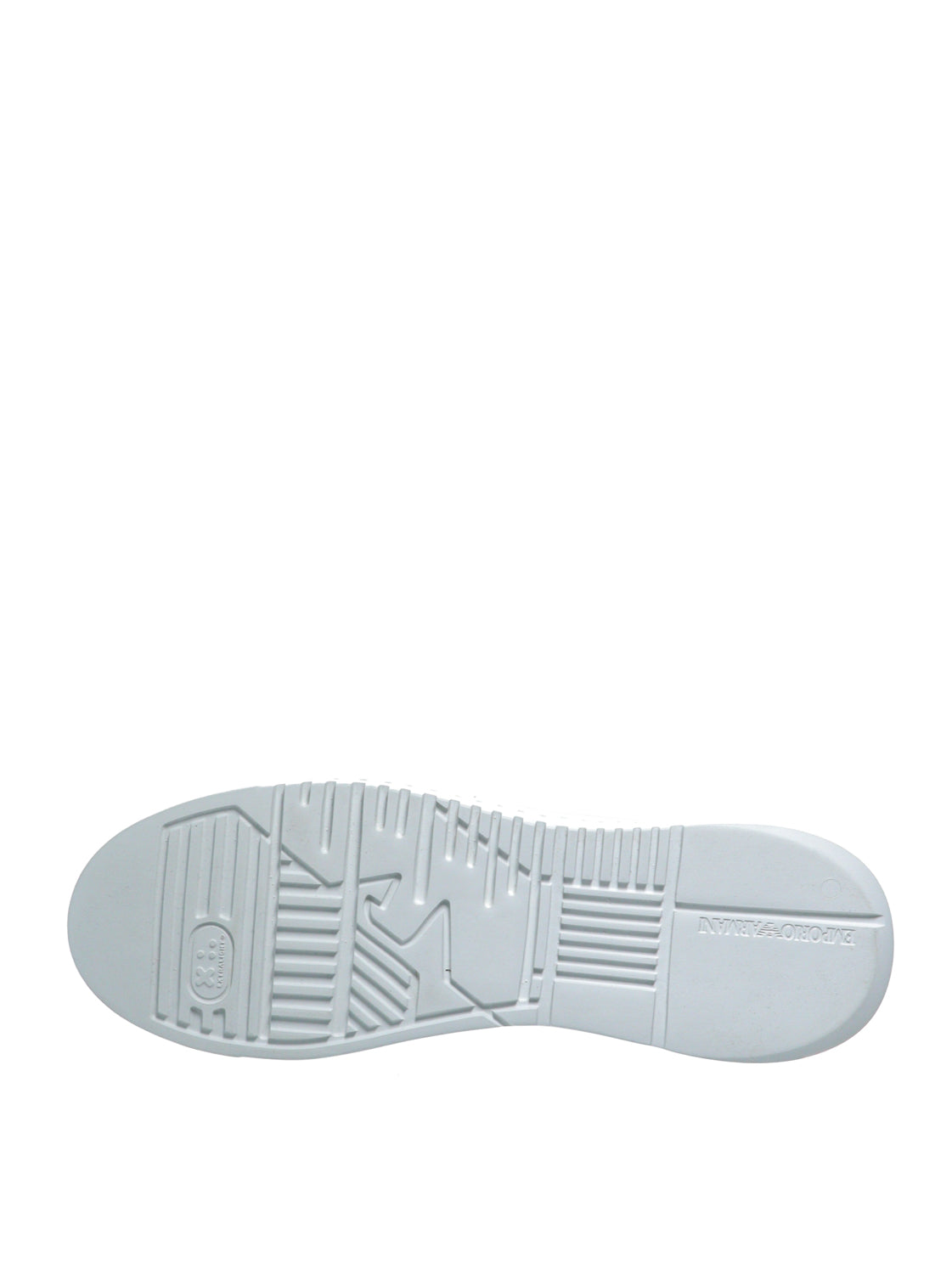 Pantofi sport din piele cu aplicatii contrastante Emporio Armani