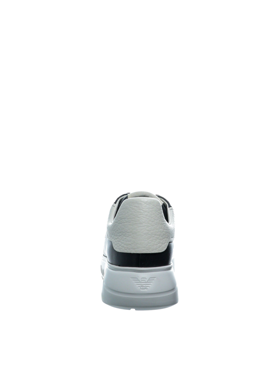 Pantofi sport din piele cu logo Emporio Armani
