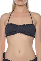 Sutien de baie negru MC2 Saint Barth