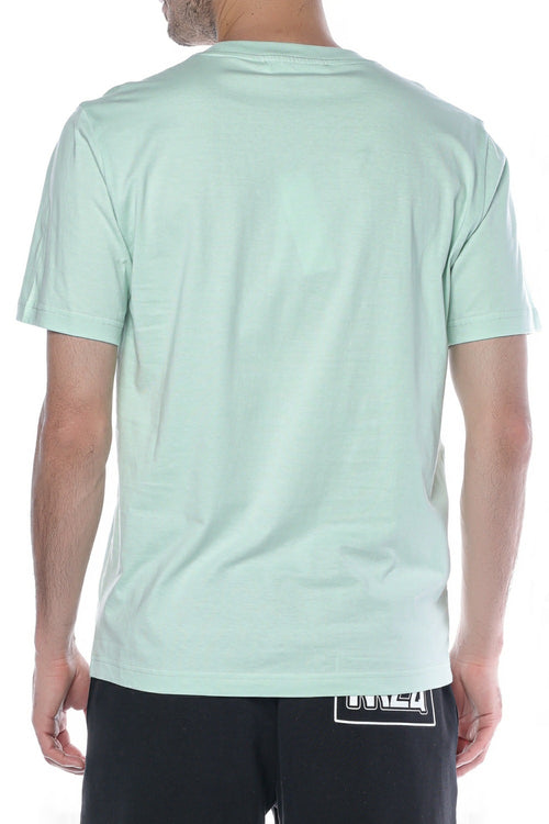 Tricou MCQ cu imprimeu contrastant