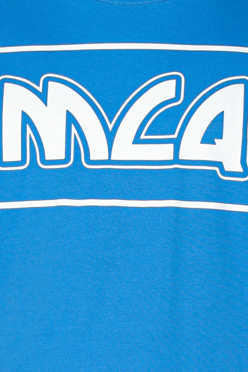 Tricou MCQ cu imprimeu contrastant