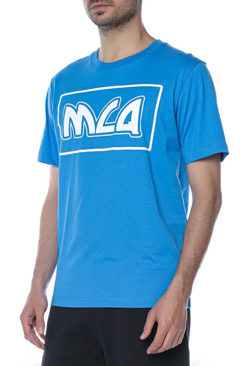 Tricou MCQ cu imprimeu contrastant
