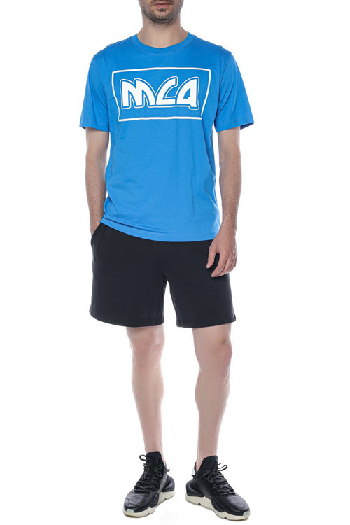 Tricou MCQ cu imprimeu contrastant