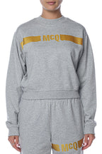 Bluza MCQ cu imprimeu cu logo