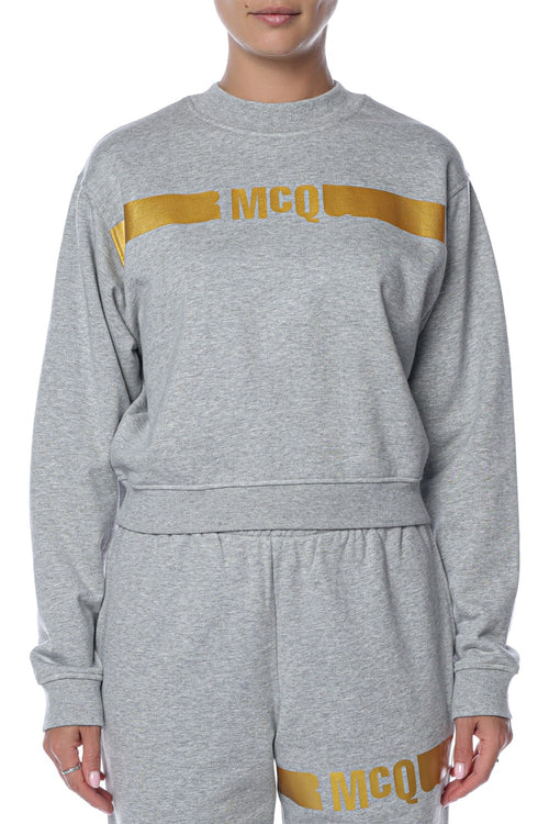 Bluza MCQ cu imprimeu cu logo