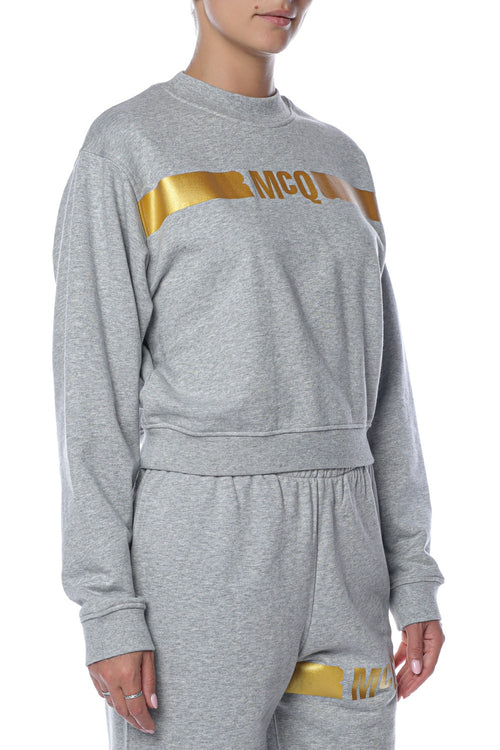 Bluza MCQ cu imprimeu cu logo