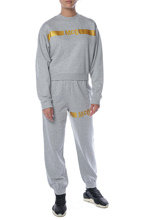 Bluza MCQ cu imprimeu cu logo