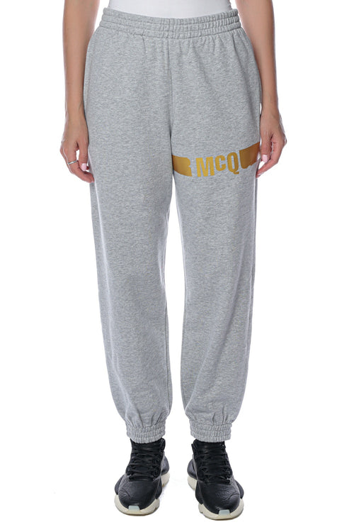 Pantaloni sport MCQ cu imprimeu cu logo