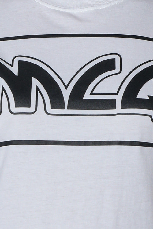 Tricou MCQ cu imprimeu contrastant