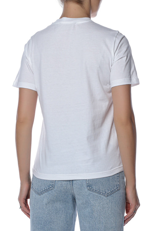 Tricou MCQ cu imprimeu contrastant