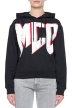 Hanorac cu imprimeu cu logo MCQ