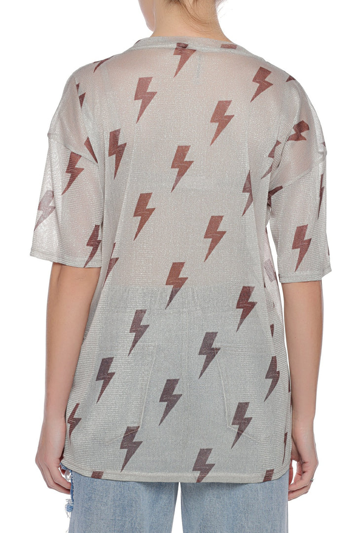 Tricou Lightning Strikes Mesh ONETEASPOON - 4