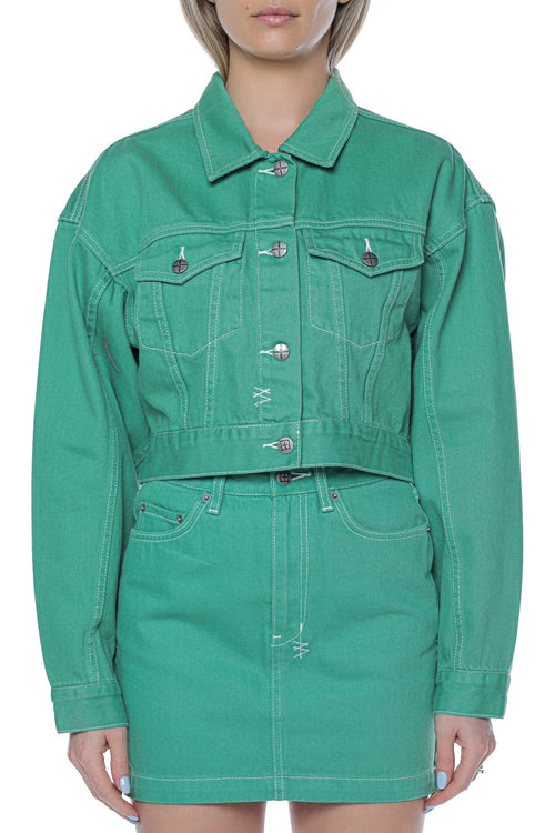 jacheta scurta din denim