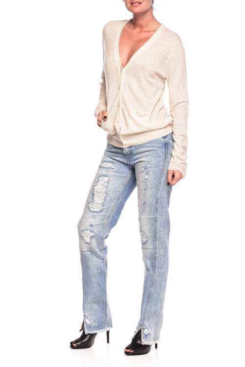 Cardigan de casmir Kali Snake Strass Zadig & Voltaire