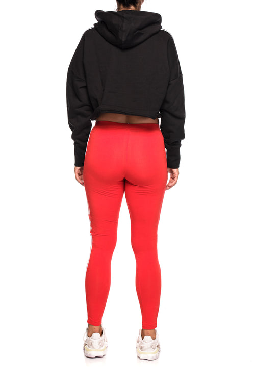 Hanorac crop cu gluga adidas Originals