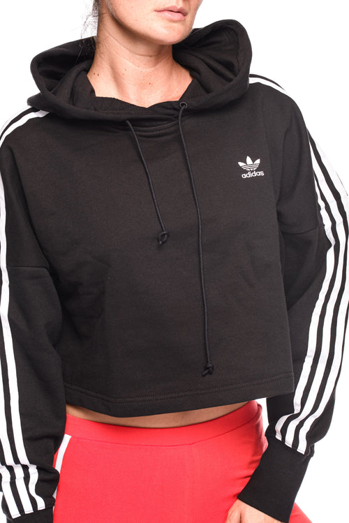 Hanorac crop cu gluga adidas Originals