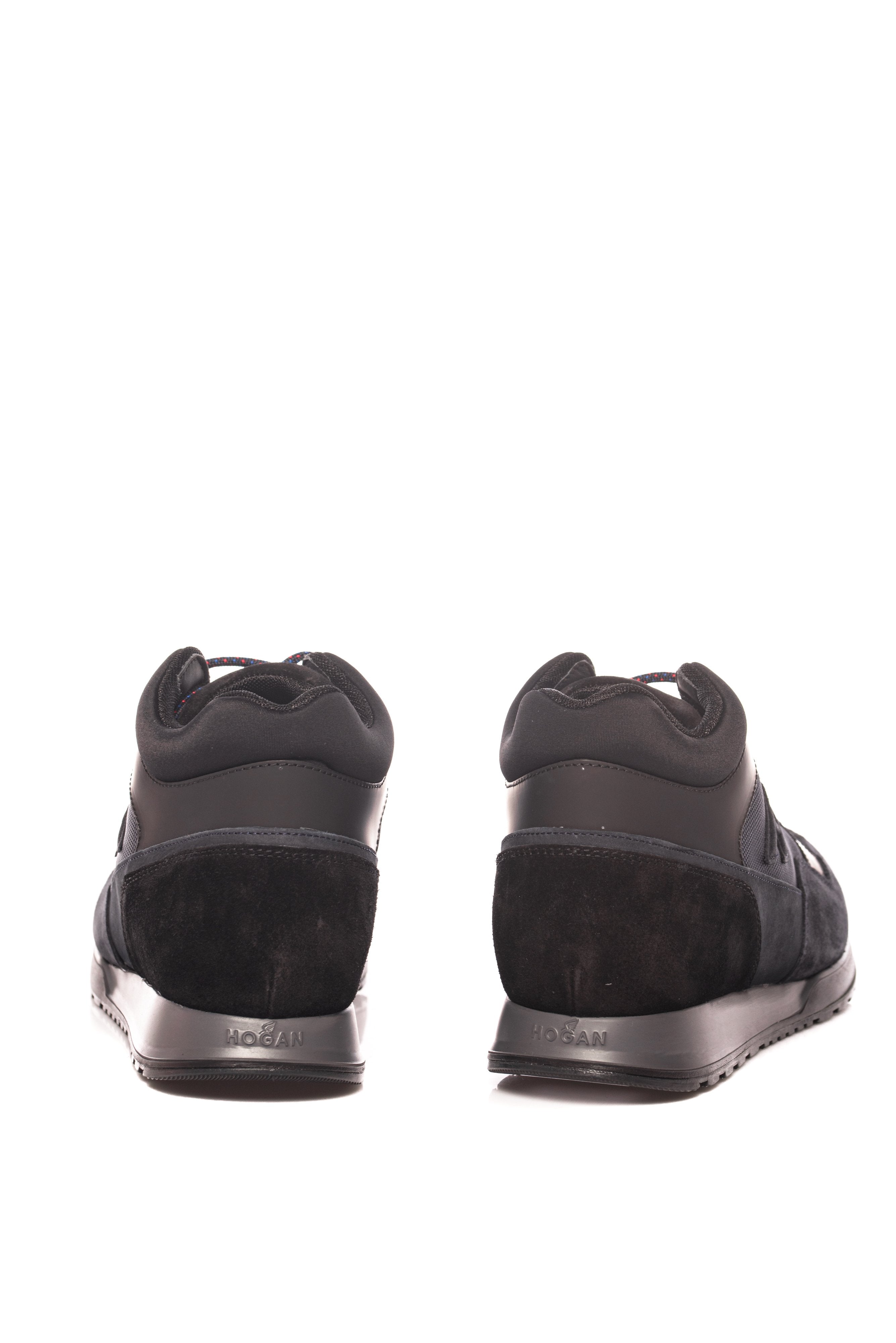 Pantofi sport inalti din piele Hogan H321 - spate