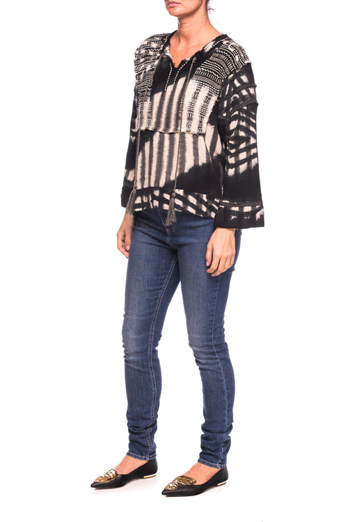 Bluza Hand Tie Dye Santorini Embroidered ONETEASPOON