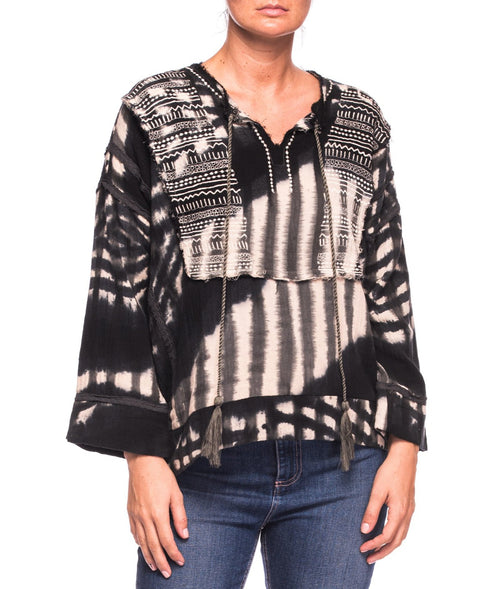 Bluza Hand Tie Dye Santorini Embroidered ONETEASPOON