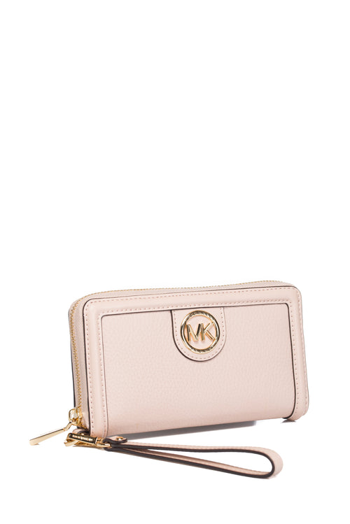 Portofel de piele Samira Lg Flat Mf Phn Case Michael Kors